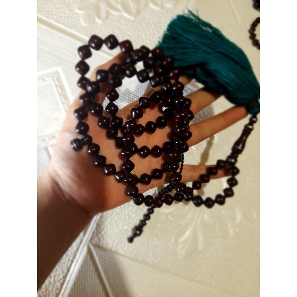 tasbih kokkah kaukah kokka merah buta / buntat langka original turki