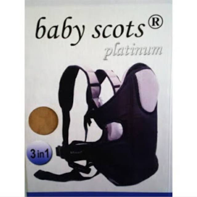 GENDONGAN ANAK PRELOVED EKS KADO MINUS KOTAK BABY SCOTS