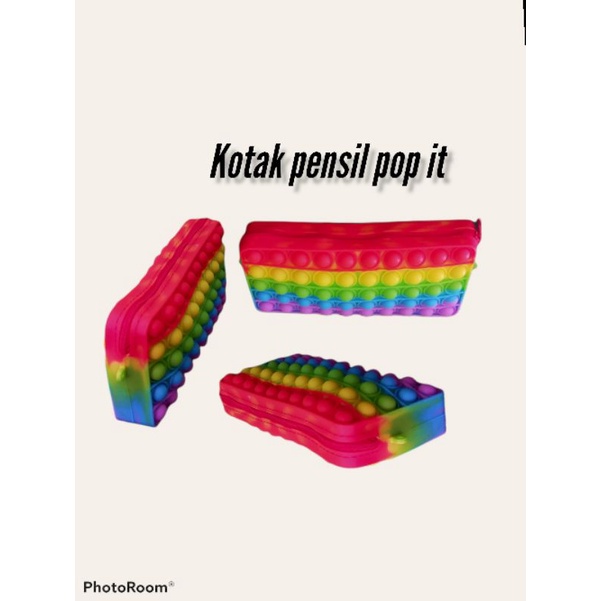 tempat pensil pop it anak