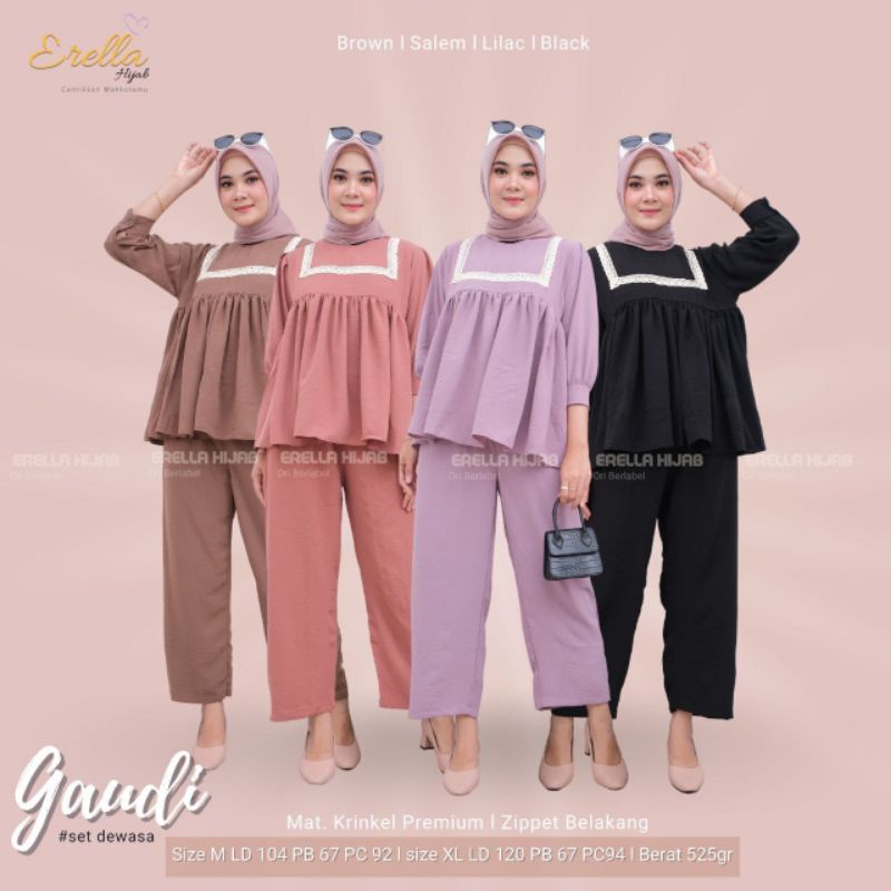 Gaudi Oneset  by Erella Hijab