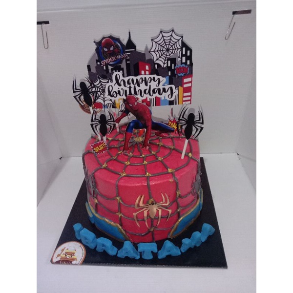 

kue ulang tahun spiderman#kueulangtahunspidermansemarang
