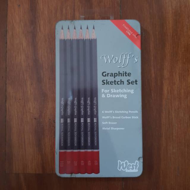 

Wolff's Graphite Sketch Set