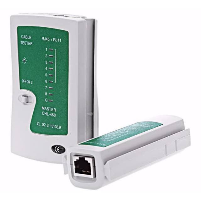 LAN Tester - Alat Untuk Test Kabel Jaringan Komputer dan Telepon (RJ45 dan RJ11)