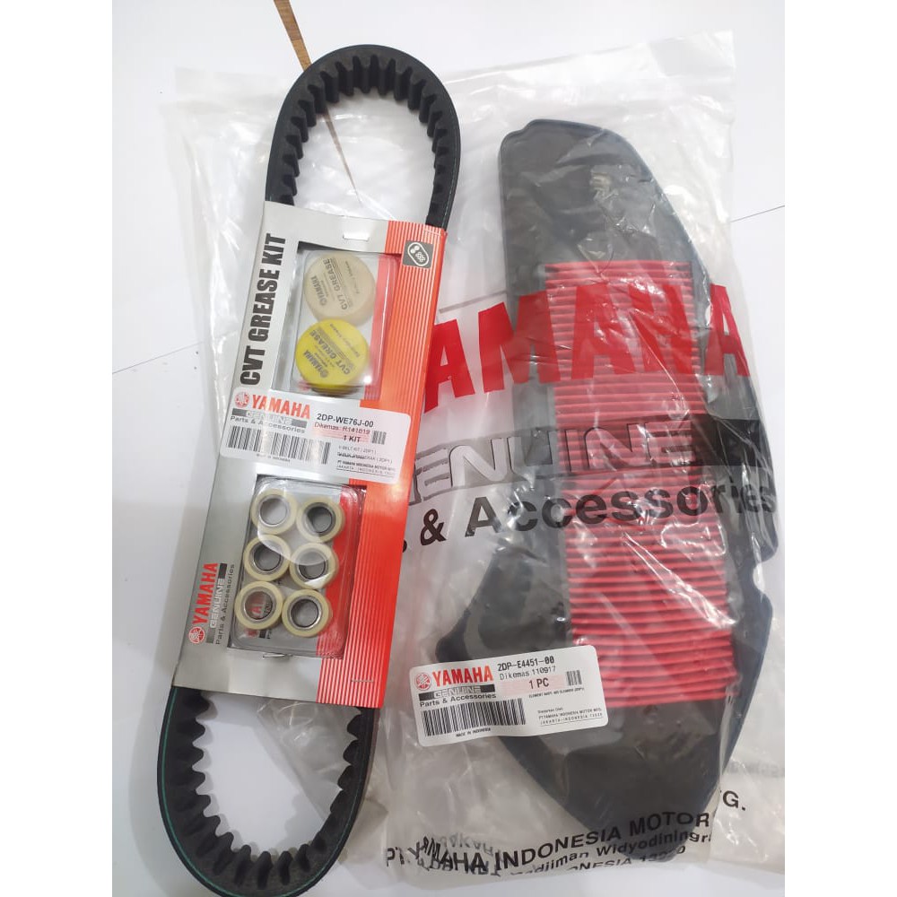 Vbelt V-Belt vanbelt ASSY NMAX BONUS  filter udara Nmax