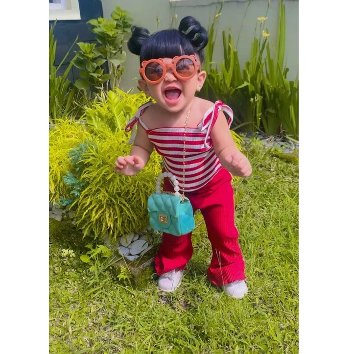 Setelan Bikini dan Celana Cutbray Bayi - Anak Perempuan Import