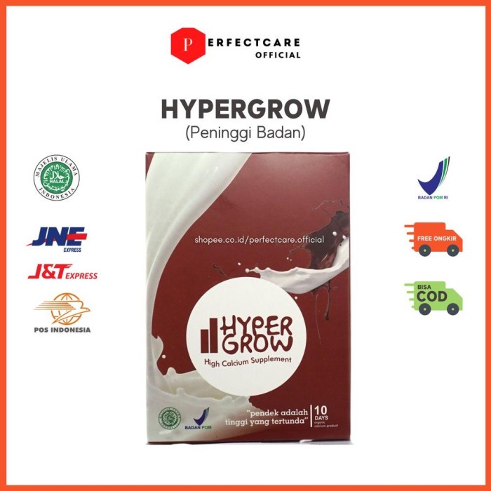 

HYPER GROW ORIGINAL SUSU PENINGGI BADAN SUPLEMEN PENAMBAH TINGGI BADAN