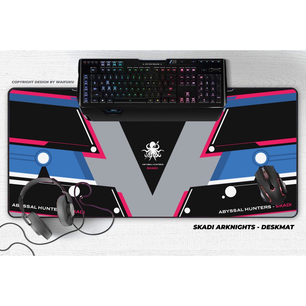 Deskmat / Mousepad Game Arknights - Skadi