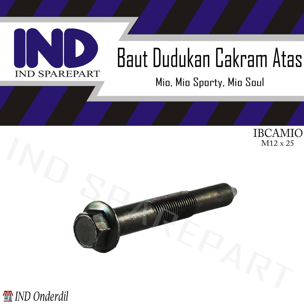 Baut/Baud Dudukan Cakram Atas Mio 2005/2006/2007 &amp; Mio Sporty &amp; Mio Soul