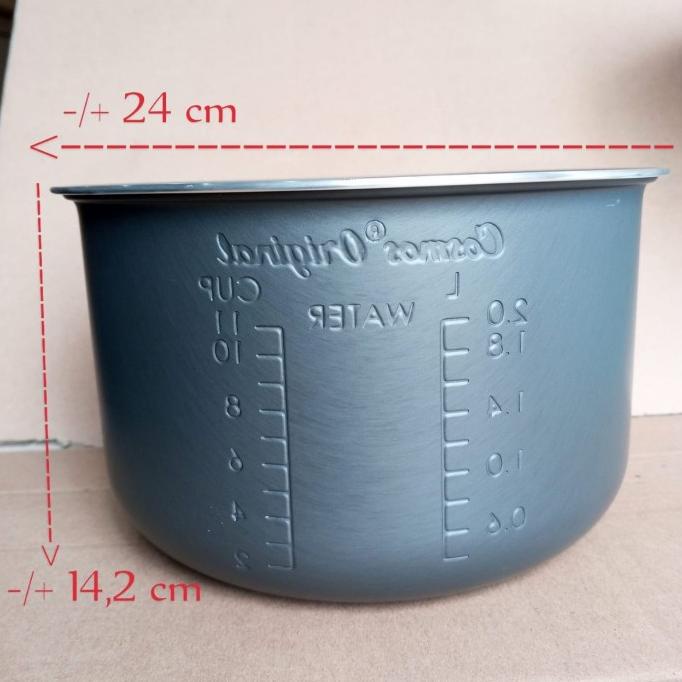 ```````] panci teflon magic com, rice cooker cosmos Original 2 L