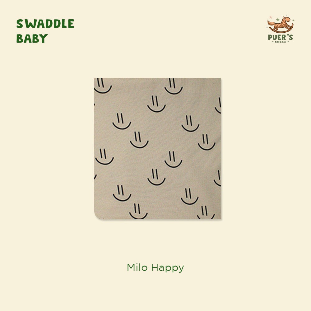 BEDONG BAYI (SWADDLE BABY) PUER'S MILO HAPPY