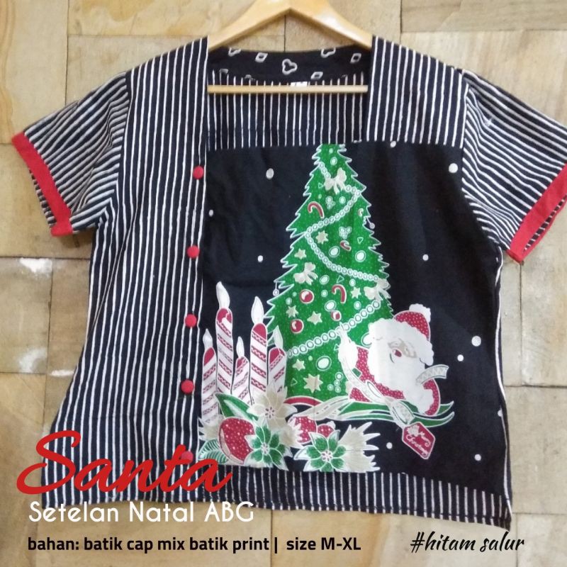 SANTA SETELAN BAJU NATAL ABG | BAJU NATAL REMAJA