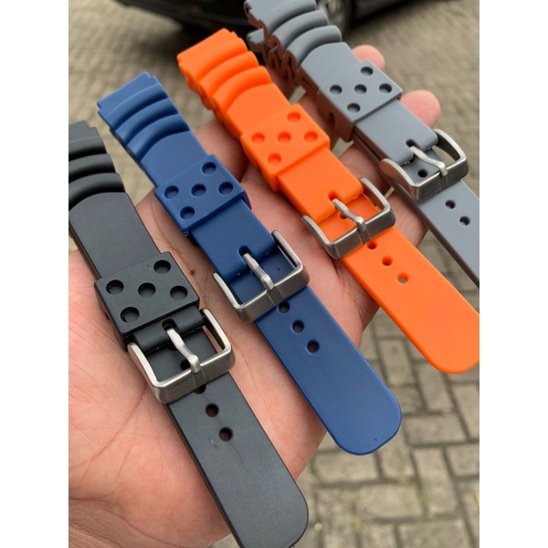 Strap Tali Jam Tangan Model Seiko 4 warna 20MM