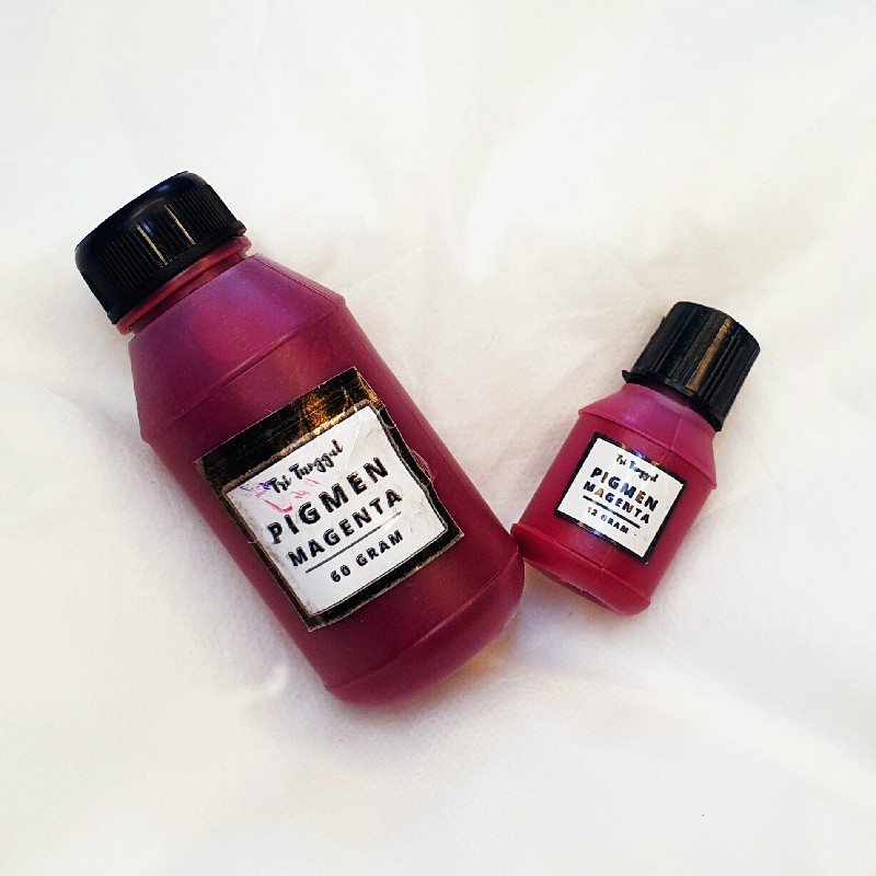PIGMEN 60GR MAGENTA Pewarna Sablon Pigment Color Bundle Stabilo Slime Waterbased Tie Dye Pigment Cat Warna Warni Air Cair Cairan Liquid Cat Paint Painting Kerajinan Prakarya Kesenian Perlengkapan Gambar Mewarna Lukis Craft Grosir  Prakarya Malang