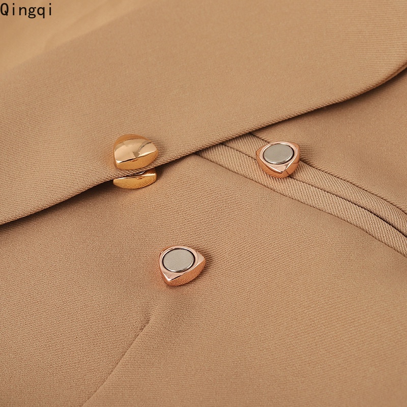 Bros Pin Magnetik Bentuk Segitiga Warna Matte Untuk Hijab Wanita Muslim