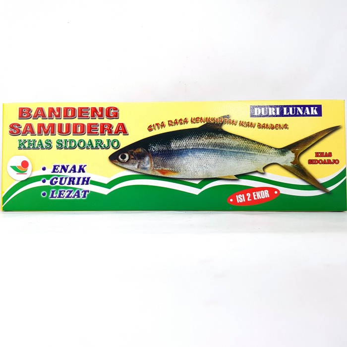 

SAMUDERA BANDENG PRESTO KHAS SIDOARJO DURI LUNAK ISI 2pcs | SAMUDRA KEMASAN VAKUM ASLI
