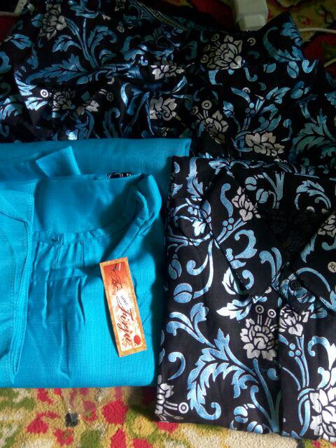 Batik Edo -  Batik Couple Rabanni Kebaya Modern Setelan Batik Stelan Rabanni Rabani