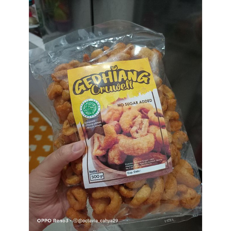 

TERMURAH !!! gedhiang cruwell kemasan 500gr