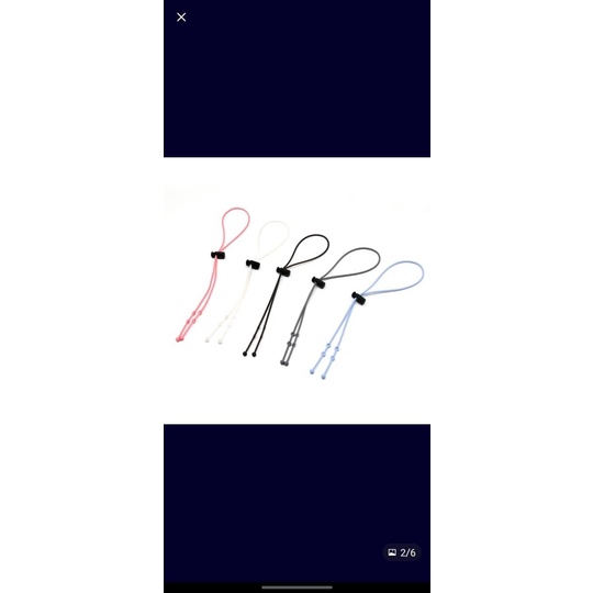 Tali Masker Silikon / Silicon Mask Strap / Mask