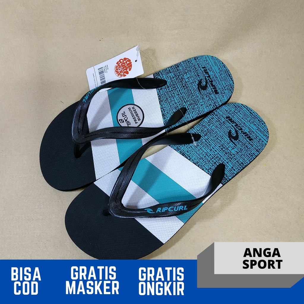 SANDAL JEPIT PRIA RIPCURL / SANDAL DISTRO / SENDAL CASUAL COWOK / SANDAL SANTAI BERMOTIF PREMIUM