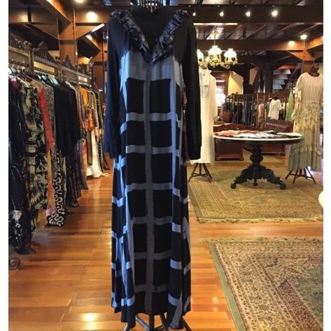 Havana Dress by Dian Pelangi TERBARU Busana Muslim Gaun Batik Pesta Wanita Cantik Casual Formal