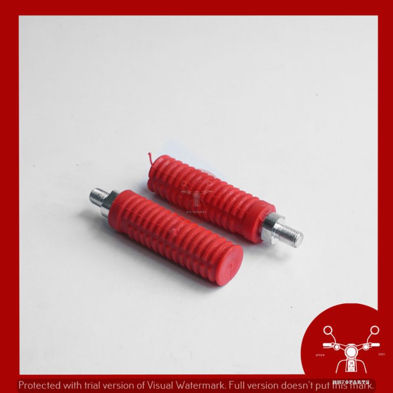 Step Belakang Honda C50 C70 c90 ss50 unyil gareng Tancap HM merah