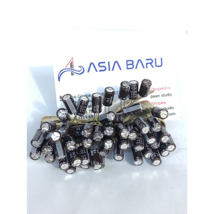 Kapasitor capacitor elco 47uf 50v / 47 50v / 47 uf 50 v