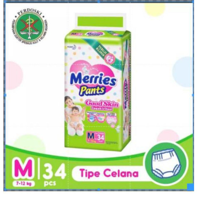 Merries Pant Good Skin M34/L30/XL26