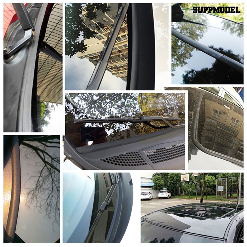 Seal Strip Karet Peredam Suara 300cm Tahan Air Untuk Windshield Mobil