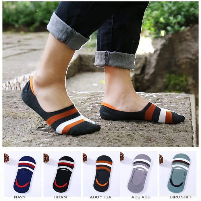 TOMUMUDA Kaos Kaki 1 Set isi 10PCS  Hidden Pria Socks Dewasa Kaos Kaki KAOS KAKI DEWASA WT