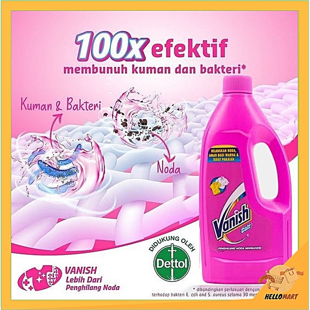 ORIGINAL Vanish Cair Penghilang Noda BOTOL 500ml / Vanish Cair Pink / HELLOMARTID