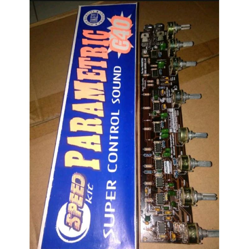 Stereo Parametrik Tone Control C40 by SPEED kit
