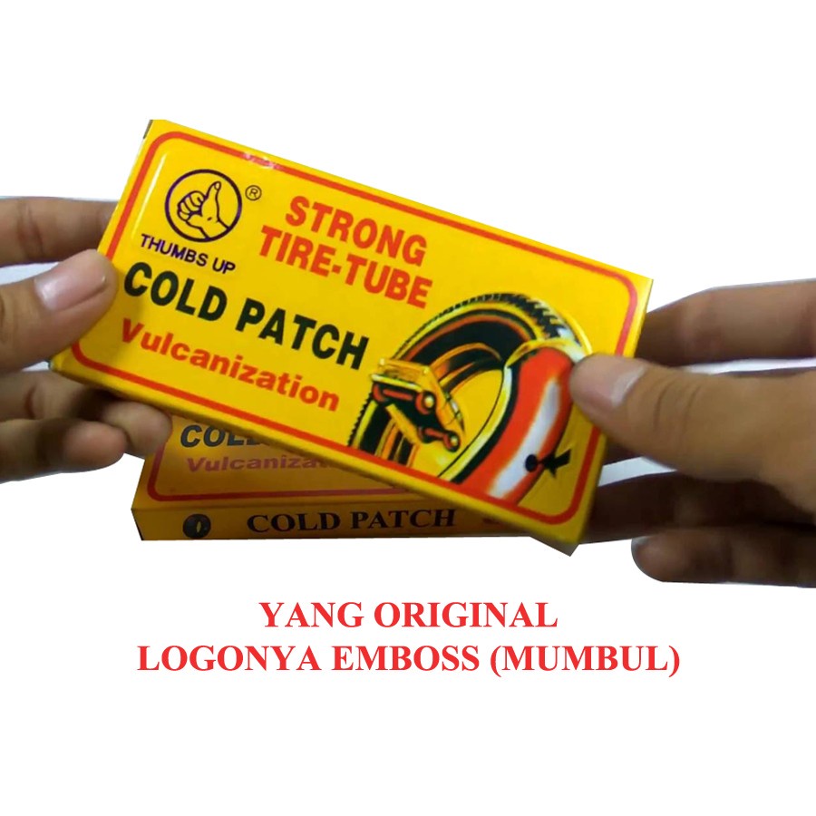 TIP TOP Thumbs Up Tambal Ban Dalam Cold Patch Ban Sepeda