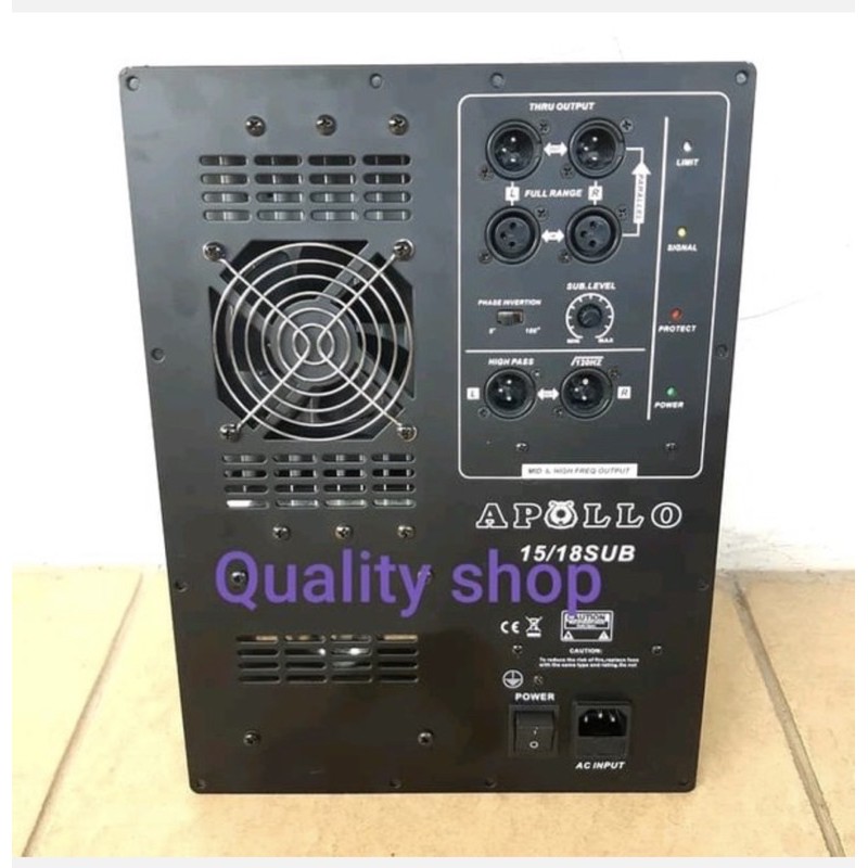 POWER KIT SUBWOFER APOLLO 15-18 INCH 1200 WATT