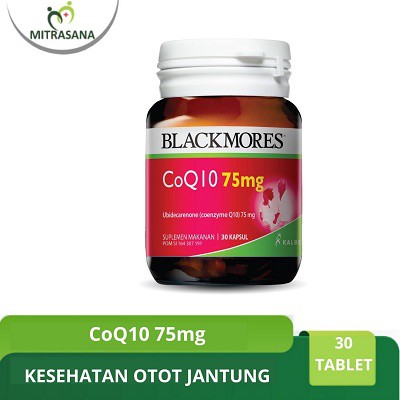 

Blackmores Coq10 75mg 30 Tablet