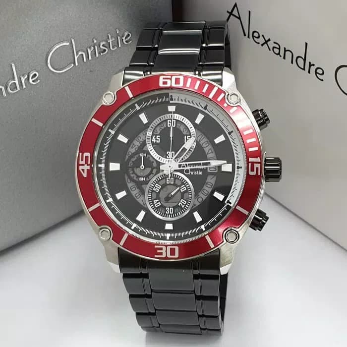 ORIGINAL Jam Tangan Pria Alexandre Christie AC 6494 / AC6494 Garansi 1 Tahun