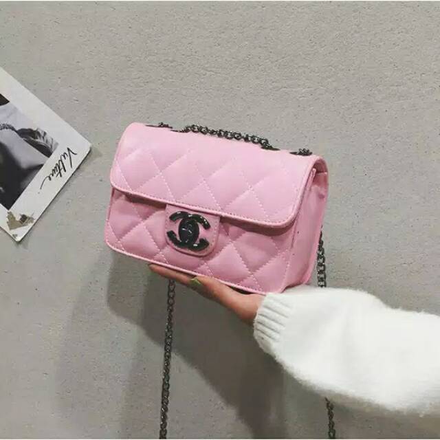 Tas slempang - sling bag channel - shoulder bag chanell