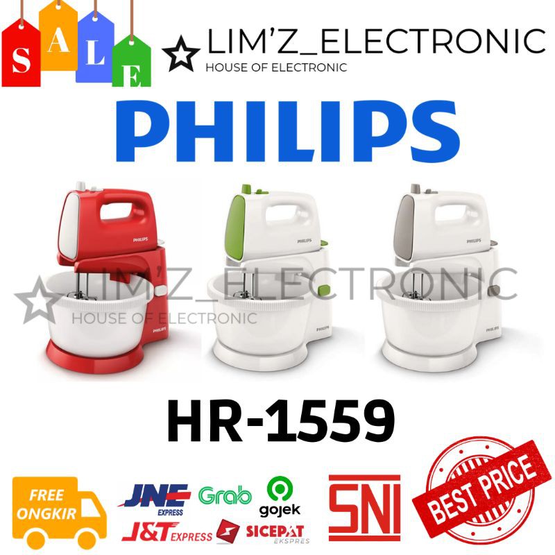 [MEDAN] STAND MIXER PHILIPS HR-1559