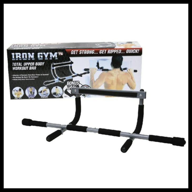JUAL Iron Gym Alat Fitnes Pull Up Alat Olahraga Angkat Beban Home Gymnastic