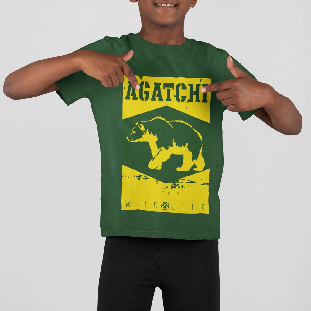 Kaos Anak Distro Agatchi - Wildlife / Beruang