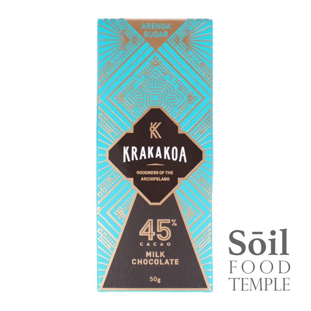 

Krakakoa 45% Milk Chocolate / Krakakoa Cokelat Susu 45% by soil Food Temple