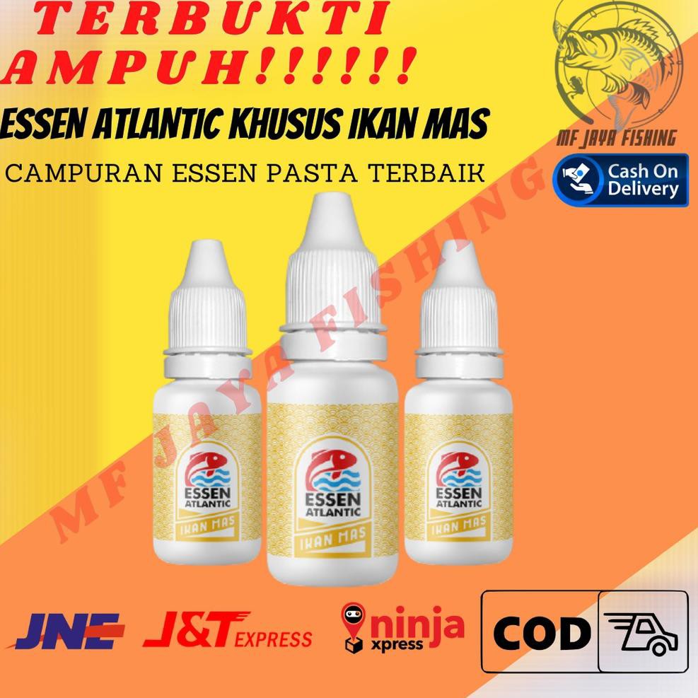 Essen Esen Atlantik Atlantic Ikan Mas Umpan Pancing Jitu Ikan Mas  Esen Khusus Ikan Mas 15ml (ART. B