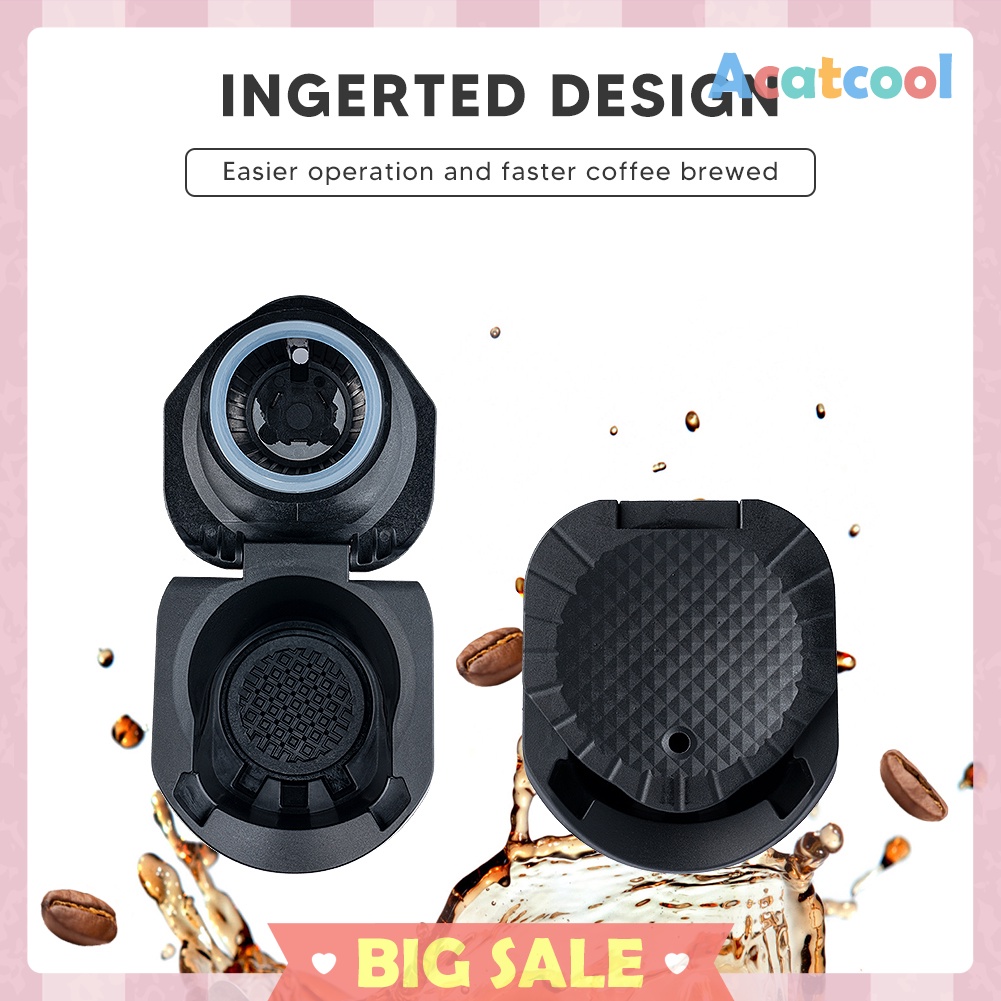 Coffee Capsule Adapter Coffee Conversion Holder for Piccolo XS Genio S