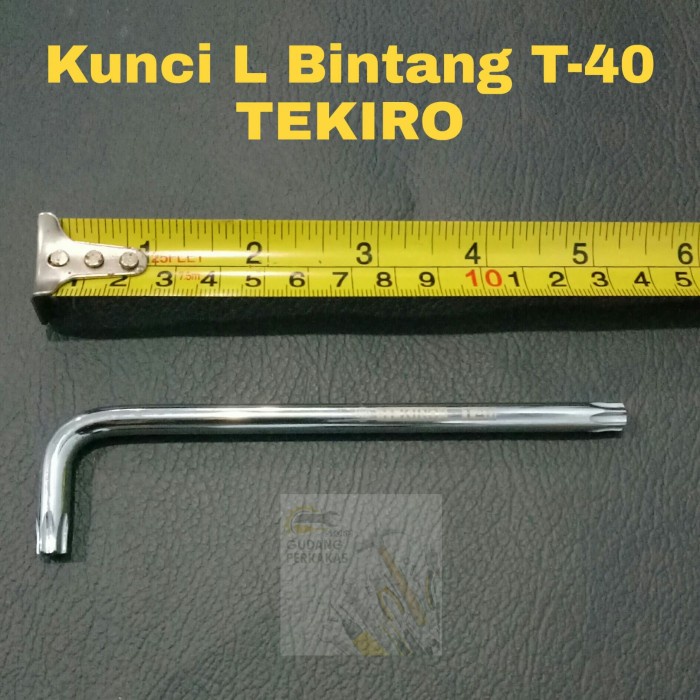 New TEKIRO Kunci L Bintang T40 / Kunci Bintang T40 Tekiro / Kunci L T40