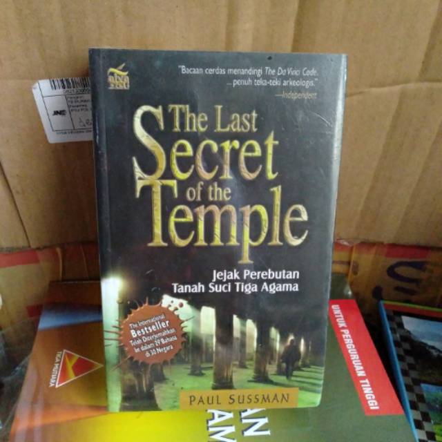 

buku the last secret of the temple