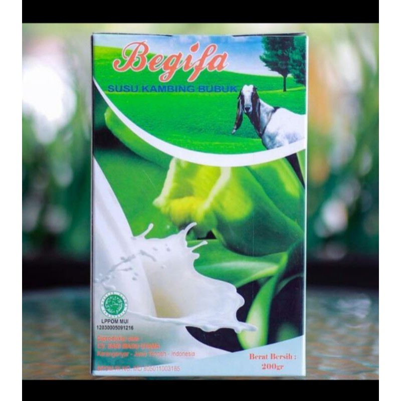 

Susu Kambing Begifa