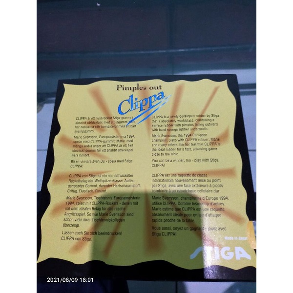 Bintik Serang STIGA CLIPPA