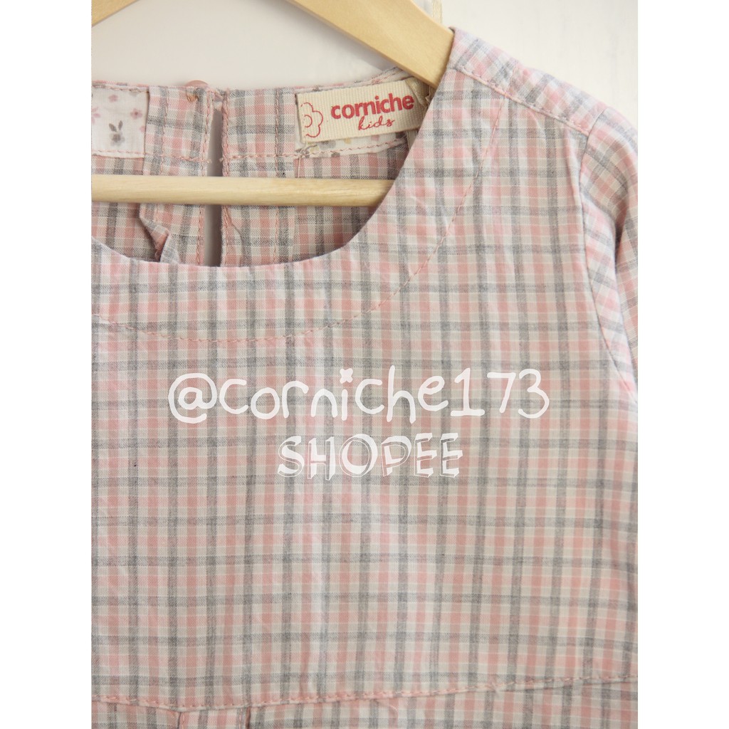 Corniche Kids Jane Blouse Merah Bata - TW K23026