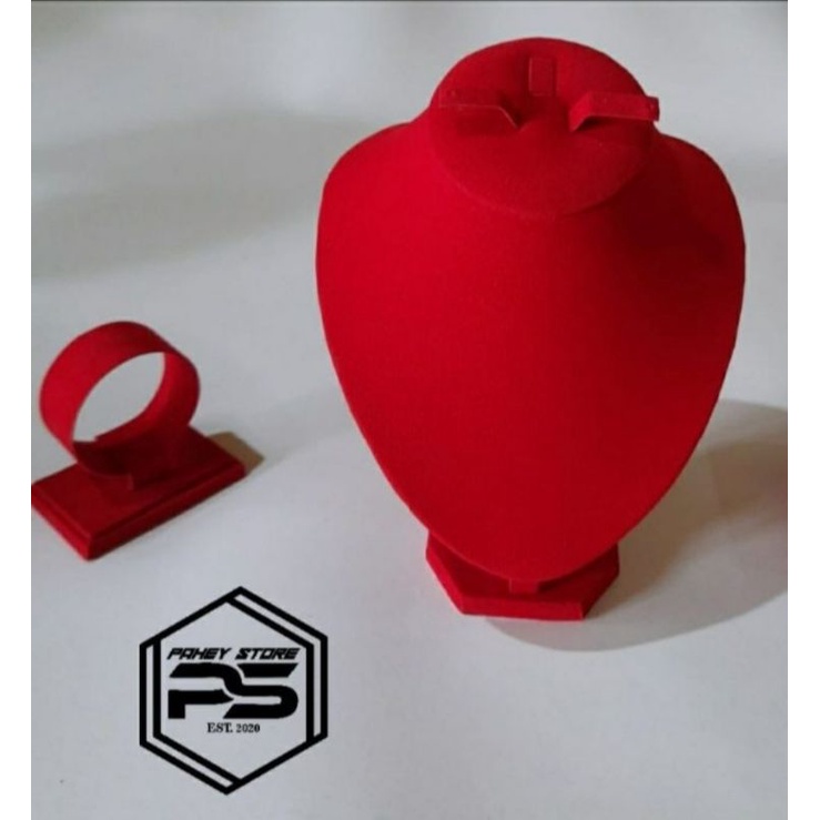 Display Pajangan Hantaran Perhiasan kalung gelang