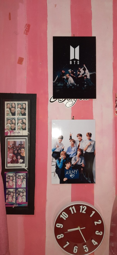 Hiasan Dinding KPOP BTS Dekorasi Rumah Poster Kayu ...