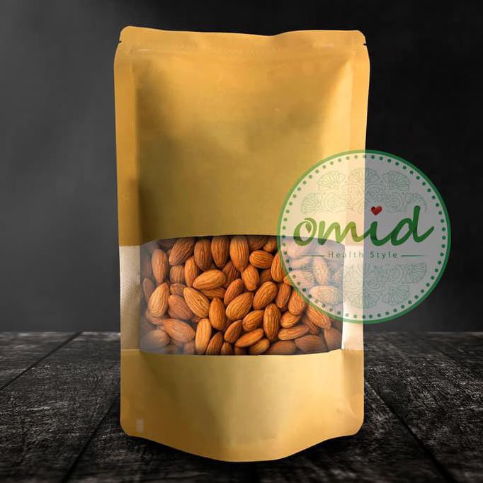 

Raw Almond No Shell (Kacang Almond Kupas Mentah) 250Gr Titanium.Store1